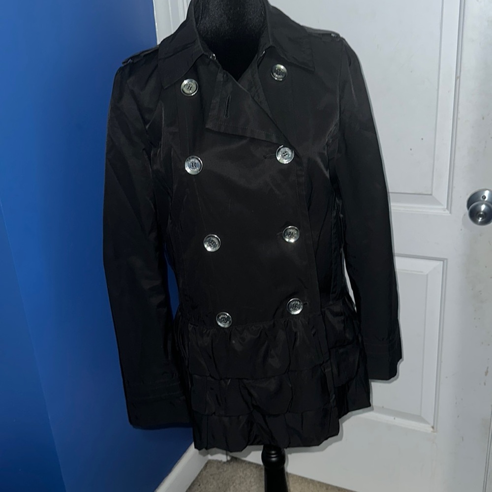 Express Black dress coat